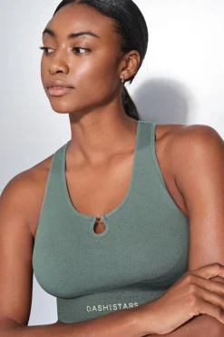 Dash and Stars Sujetador deportivo SEAMLESS COMFORT verde