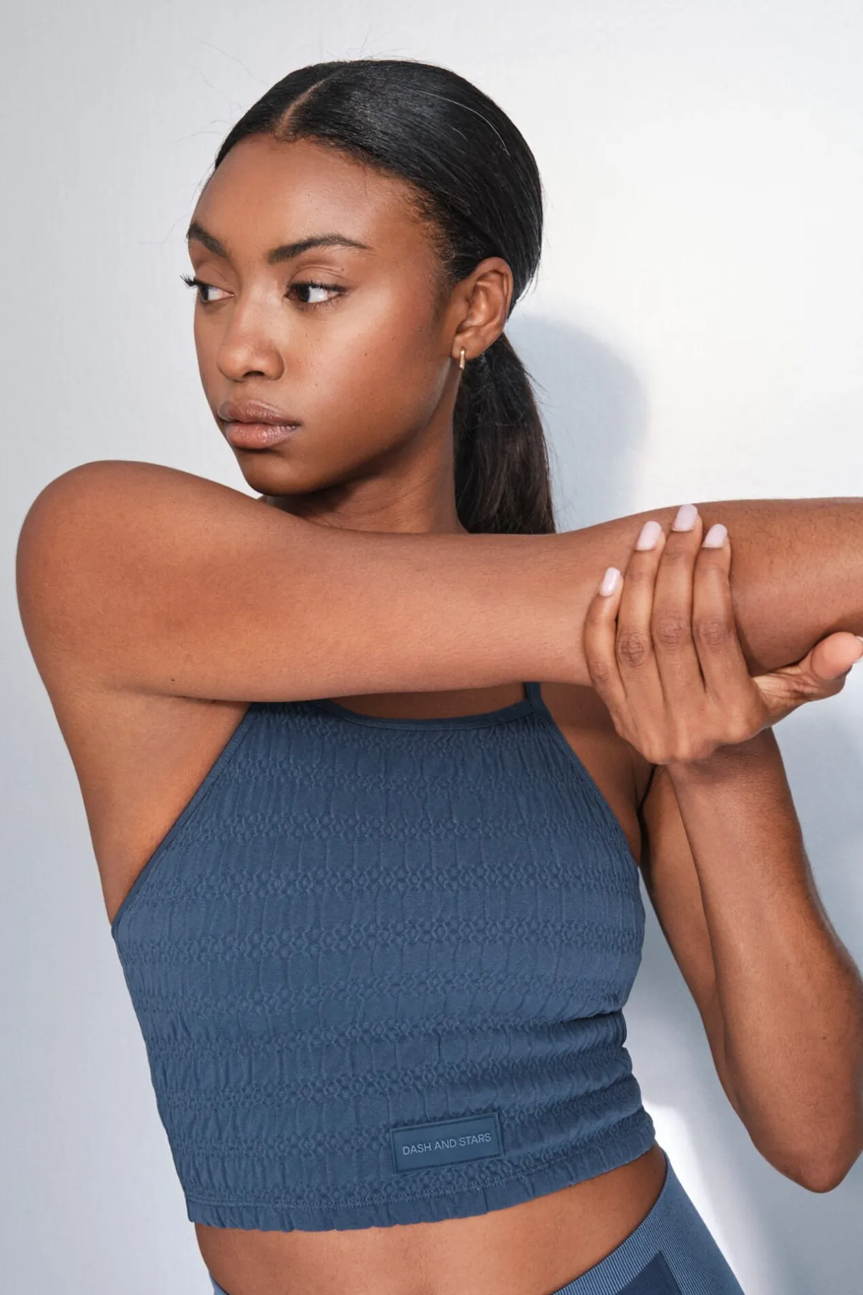 Dash and Stars Sujetador deportivo SEAMLESS COMFORT smock azul New
