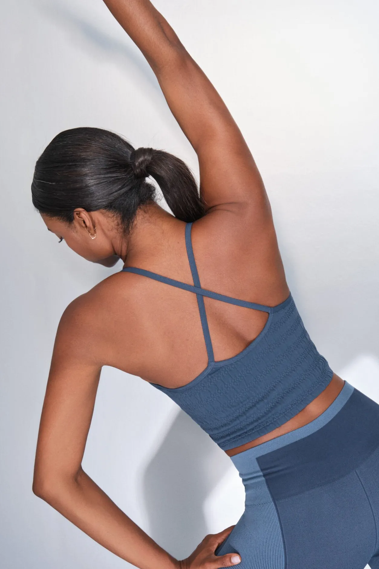 Dash and Stars Sujetador deportivo SEAMLESS COMFORT smock azul New