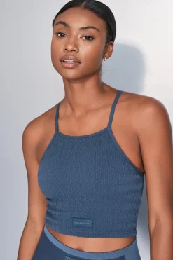 Dash and Stars Sujetador deportivo SEAMLESS COMFORT smock azul New