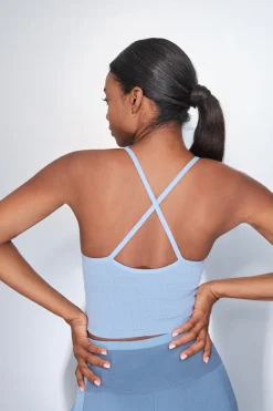 Dash and Stars Sujetador deportivo SEAMLESS COMFORT smock azul Sale