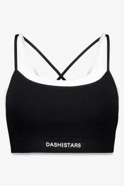 Dash and Stars Sujetador deportivo SEAMLESS COMFORT negro Best