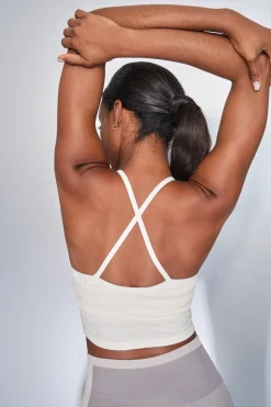 Dash and Stars Sujetador deportivo SEAMLESS COMFORT smock blanco beige Sale