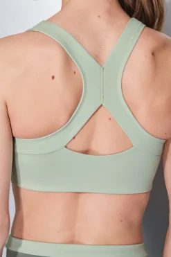 Dash and Stars Sujetador deportivo SOFT MOVE verde Hot