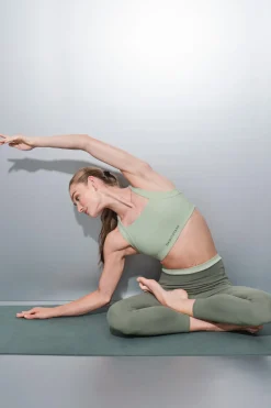 Dash and Stars Sujetador deportivo SOFT MOVE verde Hot