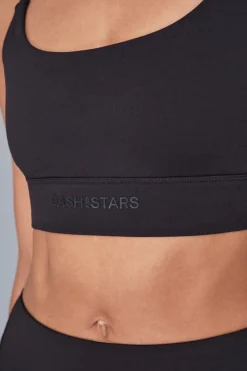 Dash and Stars Sujetador deportivo SOFT MOVE negro Hot