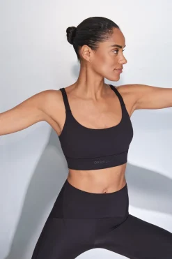 Dash and Stars Sujetador deportivo SOFT MOVE negro Hot