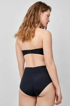 Gisela Sujetador desmontable escote extremo negro Hot