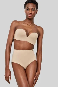 Gisela Sujetador desmontable escote extremo nude Sale