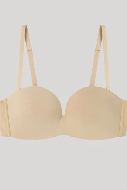 Gisela Sujetador desmontable escote extremo nude Sale