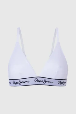 Pepe Jeans Sujetador en algodón y modal blanco Hot
