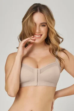 Leonisa Sujetador facilitador de postura con copas en espuma Multi/Benefit beige Hot