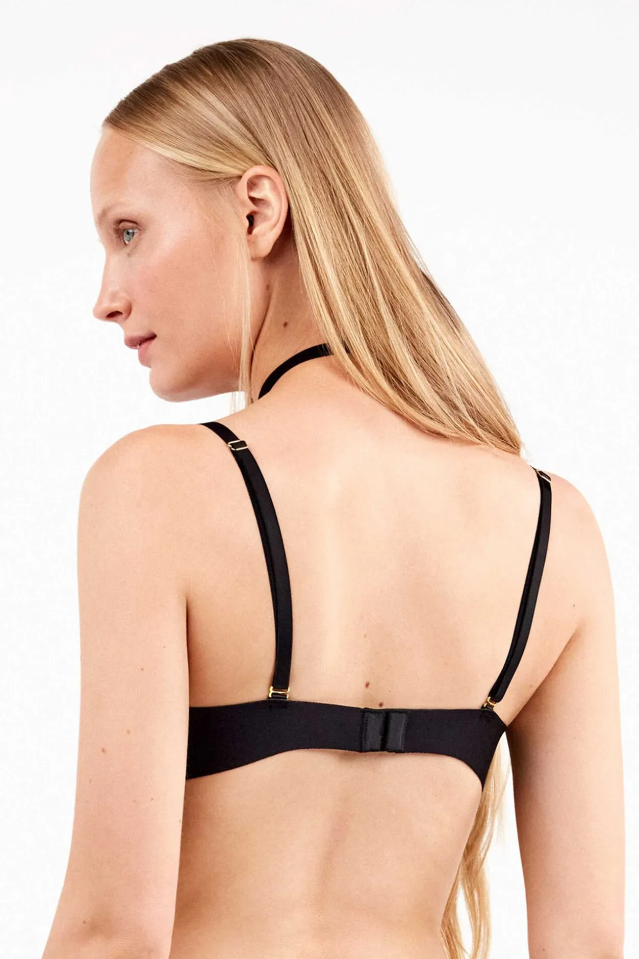 Gisela Sujetador multiposición All Over encaje negro Hot