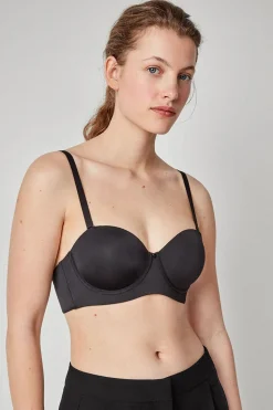 Gisela Sujetador multiposición capacidad negro Sale