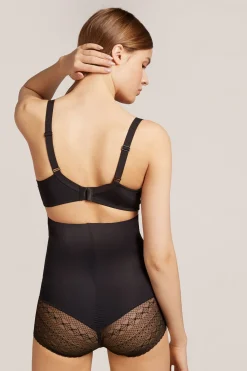 Gisela Sujetador máxima sujeción sin relleno negro Outlet