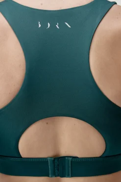 Born Living Yoga Sujetador top deportivo Kishi verde Clearance
