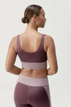 Born Living Yoga Sujetador top deportivo Maiko rosa estampado Sale