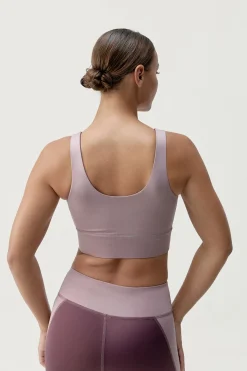 Born Living Yoga Sujetador top deportivo Maiko rosa estampado Sale