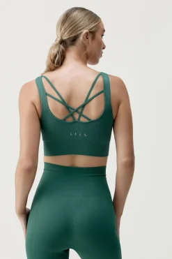 Born Living Yoga Sujetador top deportivo Naisha verde New