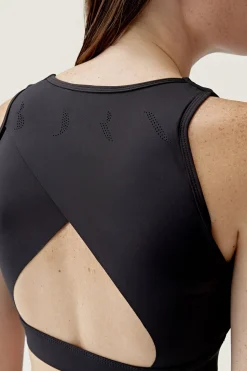Born Living Yoga Sujetador top deportivo Nara negro Sale