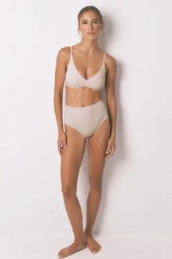 Women'secret Sujetador triangular algodón rosa Outlet