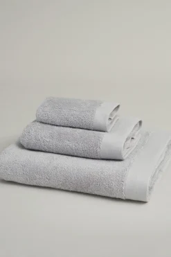 Bassols Toalla baño wonder 550g rizo americano 150x100 Gris Outlet