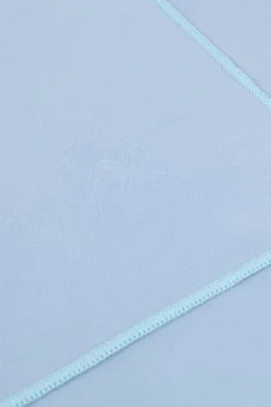 Textura Toalla ligera microfibra azul Online