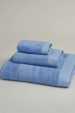 Bassols Toalla tocador wonder 550g rizo americano 30x50 Azul Outlet