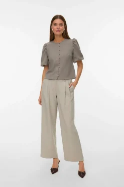 Vero Moda Top de manga abullonada Arena Clearance