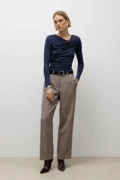 Vero Moda Top de manga larga Azul marino Online