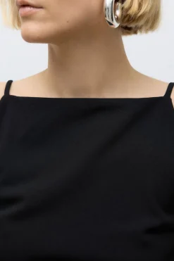 Vero Moda Top de tirantes y cuello barco Negro New