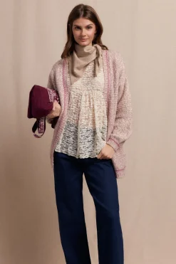 Slowlove Top encaje capa Marfil Outlet