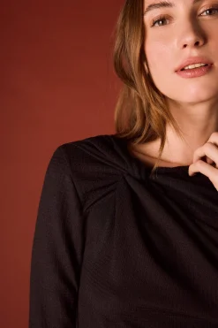 Slowlove Top escote nudo Negro Online