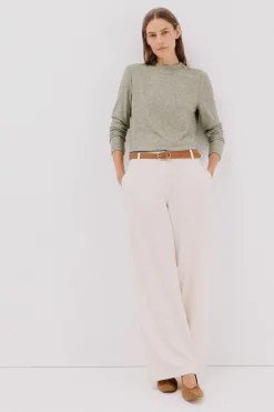 Cortefiel Top estructura rombos Verde Best