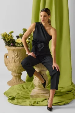 Silbon Top event collection tafeta lazada Negro