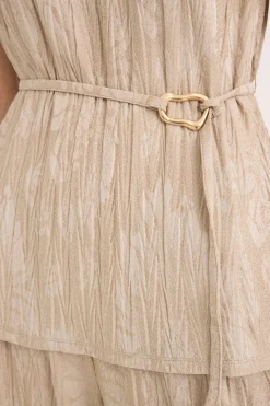 Cortefiel Top jacquard hebilla Arena Sale