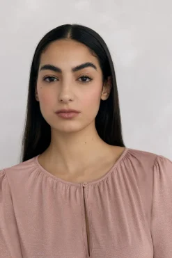 Pedro del Hierro Top lurex abertura Rosa Sale