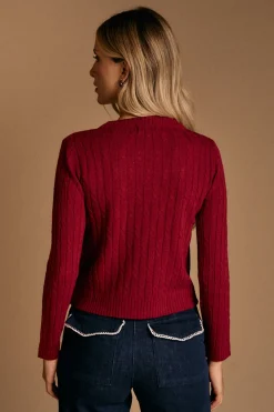 Polín Et Moi Top manga larga Jasse Vino Sale