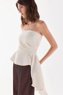 TFP by Tamara Falcó Top palabra de honor Crudo Hot