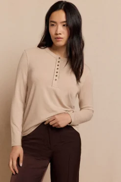 Slowlove Top panadero Marfil Sale