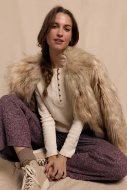 Slowlove Top panadero estructura Marfil Online