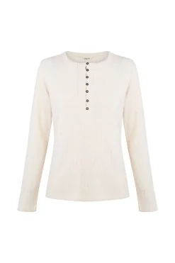 Slowlove Top panadero estructura Marfil Online