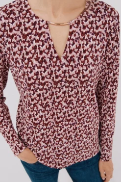 Cortefiel Top pieza dorada escote Multicolor Clearance