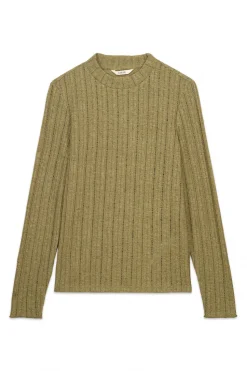 Slowlove Top punto estructura Kaki Best