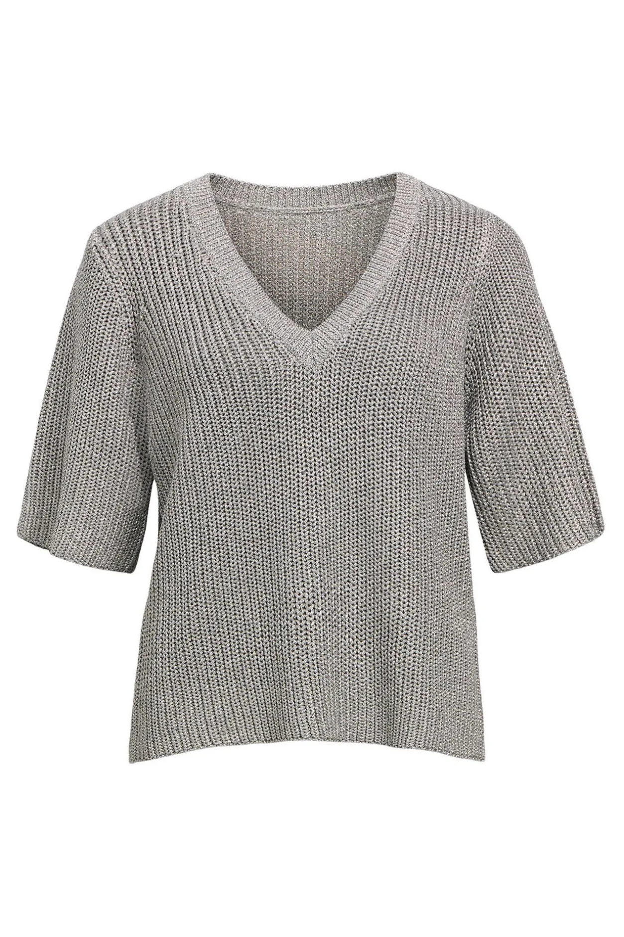 Object Top punto lurex Gris Best