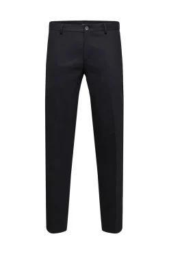 Selected Traje de dos piezas slim fit lana fría Negro New