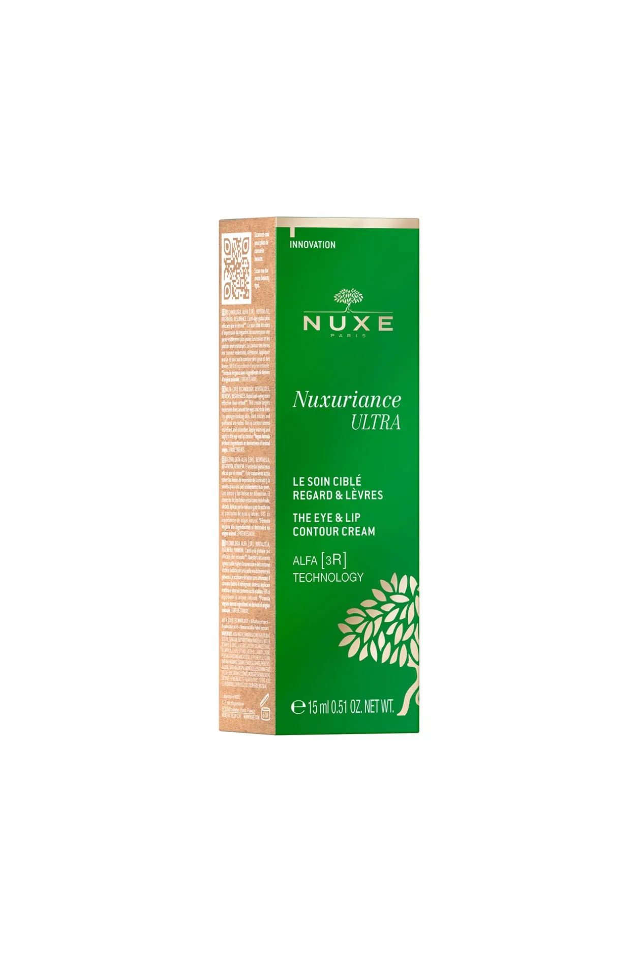 Nuxe Tratamiento Específico para Contorno de Ojos y Labios Nuxuriance Ultra 15ml Verde Best