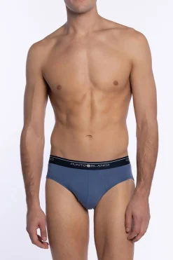 Punto Blanco Triplo calzoncillo Slip Basix estampado