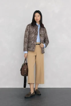 Pedro del Hierro Ultralight corto estampado Marr&oacute;n Sale