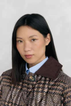 Pedro del Hierro Ultralight corto estampado Marr&oacute;n Sale